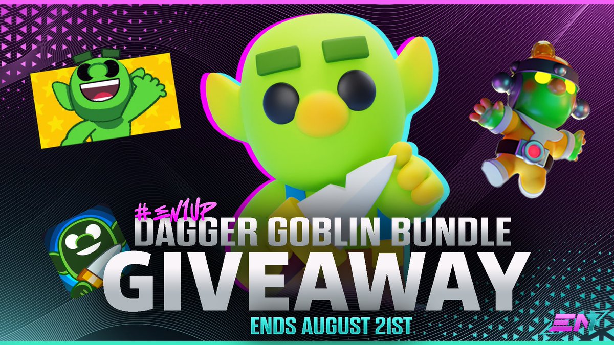 🗡️Bundle Giveaway🗡️

⚠️Requirements⚠️

❤️ Like &amp; Retweet

✅Follow: 
<a href="/EN1Gaming/">EnemyNumberOne</a> 
@EN1Nation 
<a href="/Penders973/">Penders973</a> 
@InfinitiytX 

👾Join our Hispanic discord community
🔗discord.gg/rc2nS7bsCk

Ends 21st of August! Good luck!👋🏻
#EN1UP 🚀