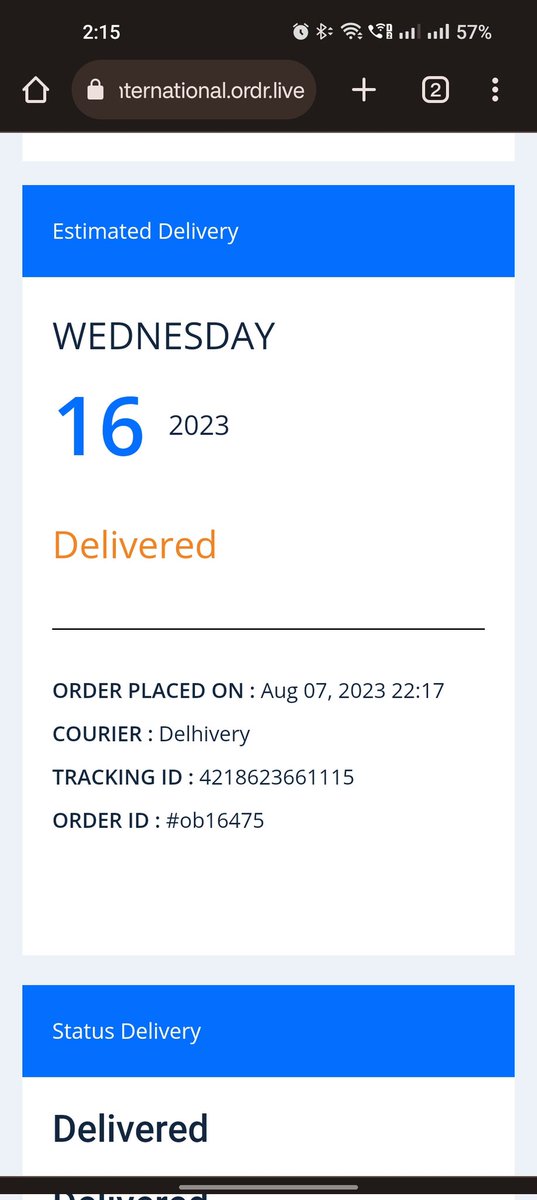arvinds93's tweet photo. @help_delhivery @delhivery
I have done payment for parcel received but i need refund as i have not received what i had ordered for.
Attached is the order ID https://t.co/6glzjcaLS4