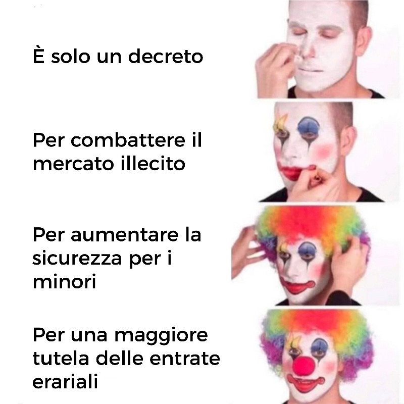 salviamolonline's tweet photo. Ma ci sono o ci fanno? Uno schiaffone del Governo all'intero settore delle sigarette elettroniche: i liquidi non possono più essere acquistati sul web nonostante i siti siano autorizzati dall'Agenzia delle Dogane e dei Monopoli #salviamolonline https://t.co/ud6jthiCHx