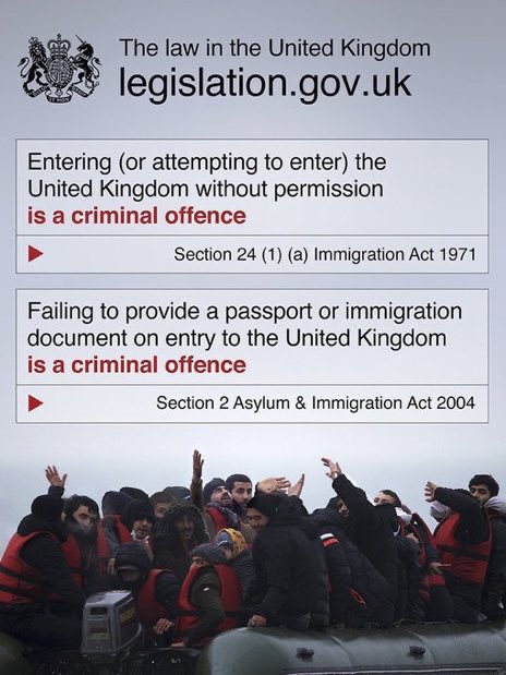 It is not just the government rmember the opposition is there to keep the government on task.

so all parties in @HouseofCommons responsible for failing to use the immigration act already in power
#IllegalCriminals