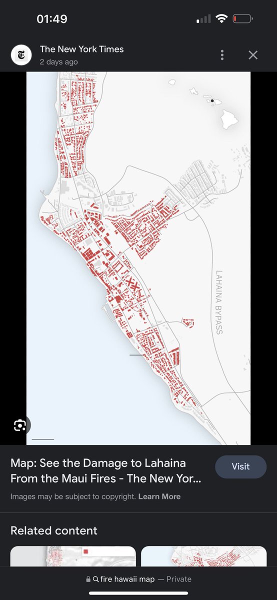 smylzncries's tweet photo. Here is why they burned and let Lahaina burn! To build more resorts and remove old Hawaiian families to burn them out and build more golf courses wait n see what they build there you think it will be homes for the families or this resort look directly north of Lahaina 👀 https://t.co/uOXNmfP8om
