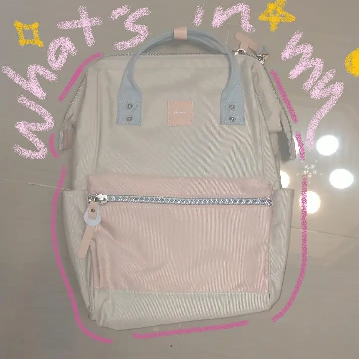 archivesbyanj's tweet photo. "what's in my bag" (college edition) 🎀👜🍥

— #studytwtph #studytwt #college https://t.co/lMnyFkXh2v