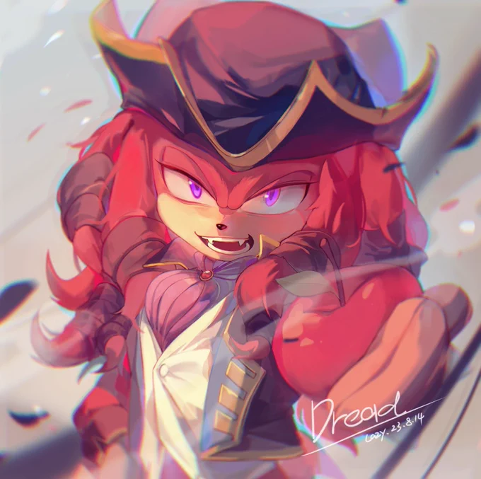 简单摸了摸惹  #Knucklesthedread