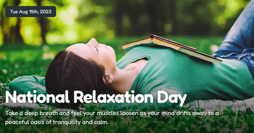 SevernBay's tweet photo. Its National Relaxation Day! 
https://t.co/CBjzv2ooVA https://t.co/J7QMrPJYYW