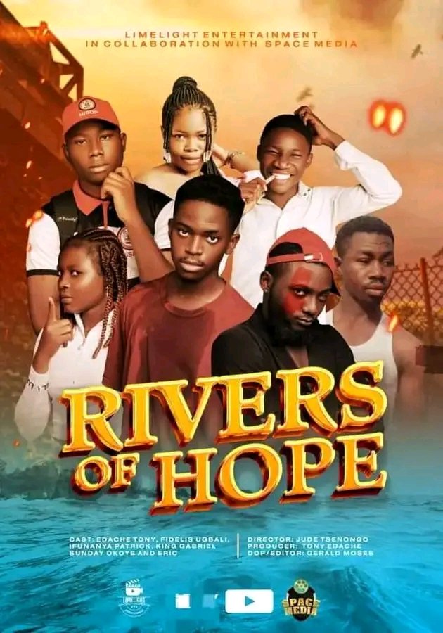 LimelightEnt_'s tweet photo. Our debut movie titled "RIVERS OF HOPE" will be released on the 15th of August....
.
.
Stay connected and follow us on all social media platforms 👇
. https://t.co/sAavDI6Zz4…
.
We collaborated with space media ❤️
.
Graphics by : Abaskid 
#LimelightEntertainment #RiversOfHope https://t.co/fozEa3SkER