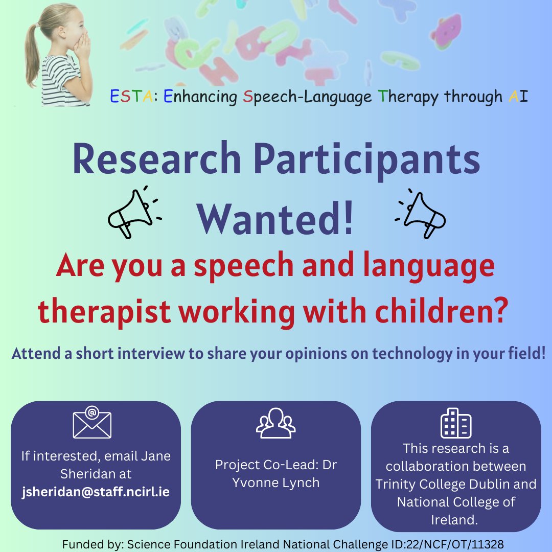 ESTA(Enhancing Speech-language Therapy through AI) tweet media