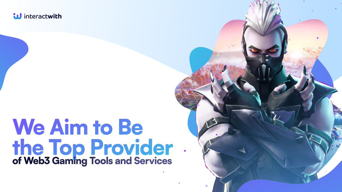 🎮 InteractWith aims to be the top provider of tools and services for integrating blockchain technology into games, continuously improving and expanding our offering while building partnerships and collaborations in the #web3 gaming market.