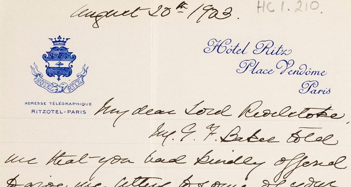 The theme of travel continues in the #BaringArchive's latest #FromtheArchives post: a 1903 letter from a wealthy American client gives some insight into her travels and lays a trail that leads to a Japanese tea house recreated in Upstate New York. baringarchive.org.uk/fromthearchive…