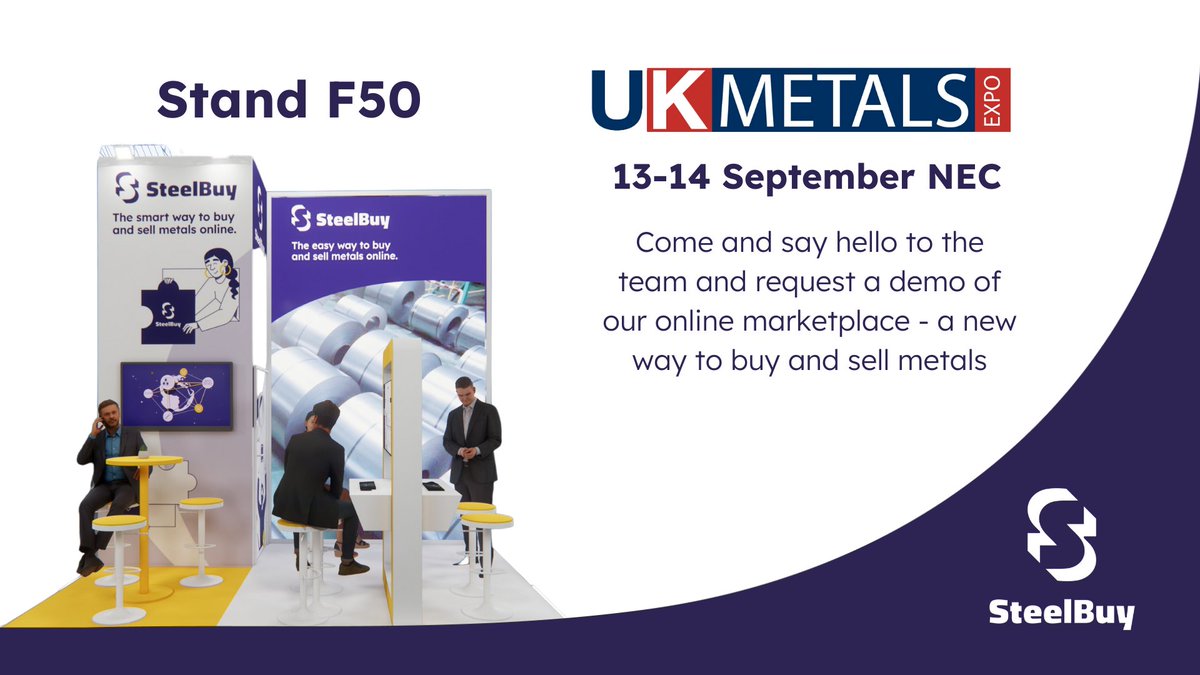 Book a personalised demo of our online marketplace:
eu1.hubs.ly/H04X-T_0

We are exhibiting at UK Metals Expo 13-14 September and looking forward to meeting all exhibitors and attendees.

#BookADemo #OnlineMarketplace #DigitalPlatform
