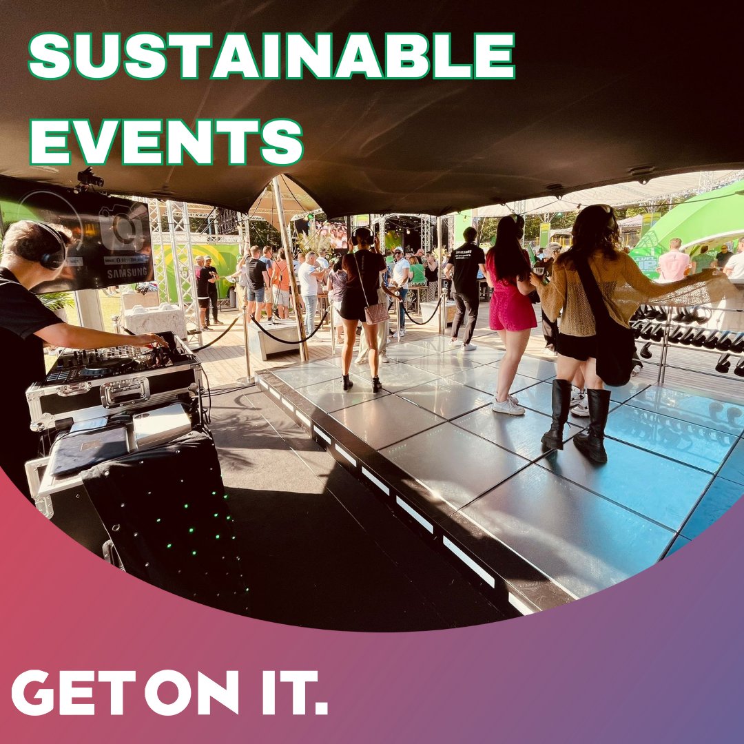 🍃💚 Dance, generate energy, and celebrate green on our innovative Energy Floors - an interactive experience that left thousands charged up!💚 🍃 
🔗 Read the full case study: bit.ly/454DoU3?utm_so… 
#EventActivation #Sustainability #BrandEngagement #UseYourPower #CelebrateGreen