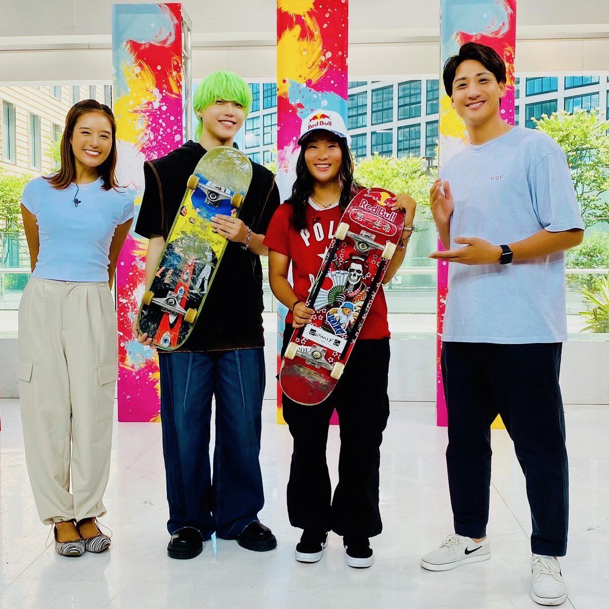 ntv_sbx's tweet photo. 🇺🇸２夜連続🇯🇵
5万人超がアメリカで熱狂🔥
世界最高峰アクションスポーツの戦い🛹

🥇日本人メダルラッシュ
🗣会場大興奮ランキング
👀#SHUNTO 興奮したら…する
など盛りだくさん‼️

📺Xゲームズ推し
19日(土)26:25〜 20日(日)26:15〜
日テレ関東地区

#BEFIRST #四十住さくら #山本紘之 #忽滑谷こころ https://t.co/0KQ5fRrr6Y