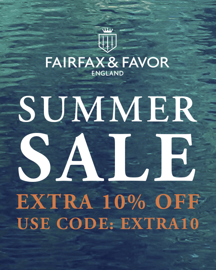 ☀️ SUMMER SALE - EXTRA 10% OFF ☀️ Get an extra 10% off selected sale items by using code: EXTRA10 at checkout 👀 Shop our Summer Sale now --> fairfaxandfavor.com/collections/su…