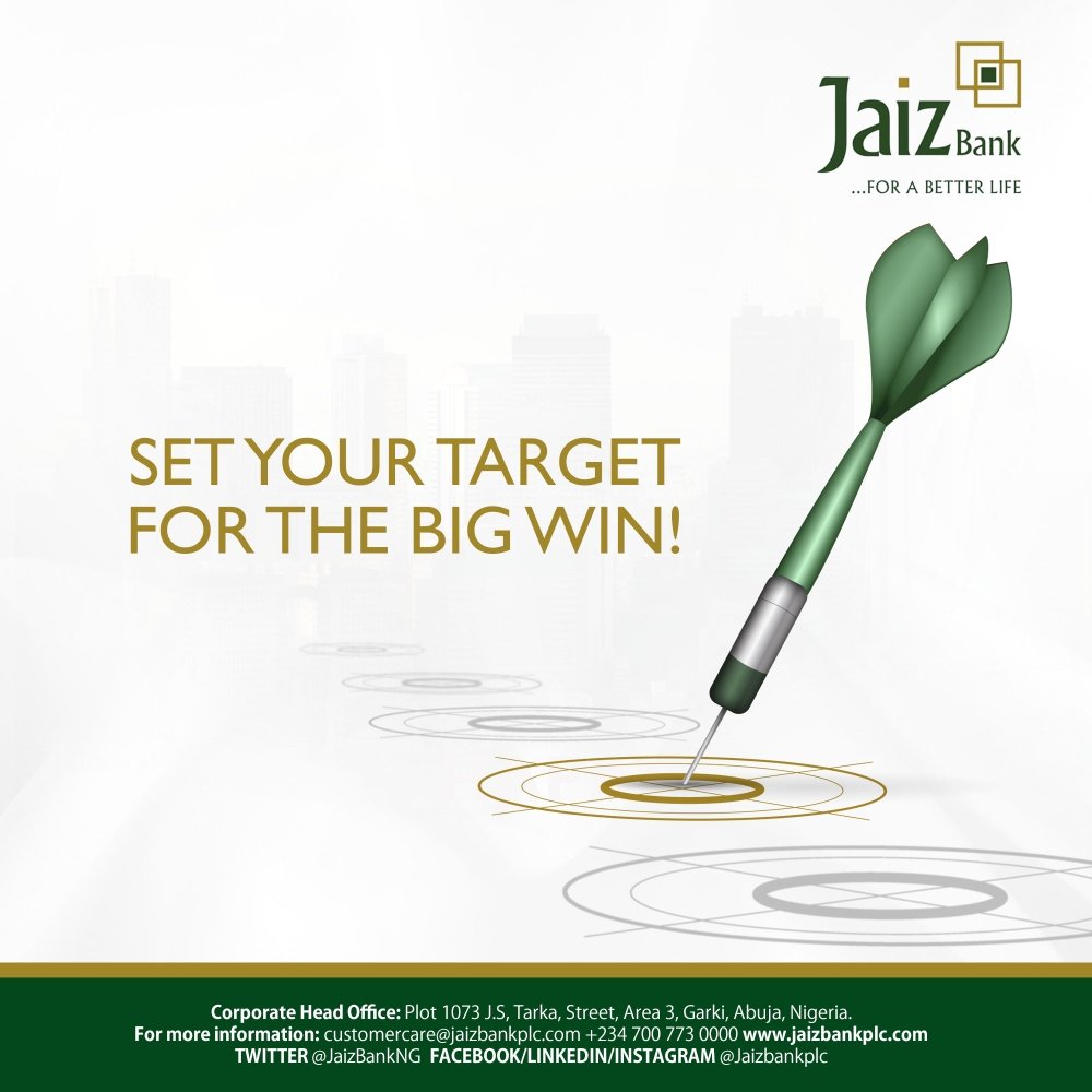 JaizBankNG's tweet photo. The beginning is always today.
Happy new week.
#Jaizcare #forbetterlife #MondayMotivation #NewWeek https://t.co/jHpXRg10WR