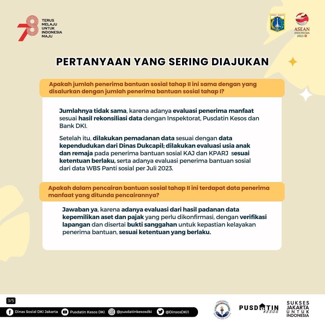 DKIJakarta's tweet photo. Untuk informasi lebih lengkapnya, simak infografis berikut ini ya!

Jangan lupa, untuk bagikan informasi ini ke kerabat dan sahabatmu.

Sumber: @DinsosDKI1 

#DKIJakarta #SuksesJakartauntukIndonesia #JagaJakarta #ASEANEpicentrumofgrowth #KLJ #KPDJ #KPARJ #KAJ #dinsosdki #data #dtks