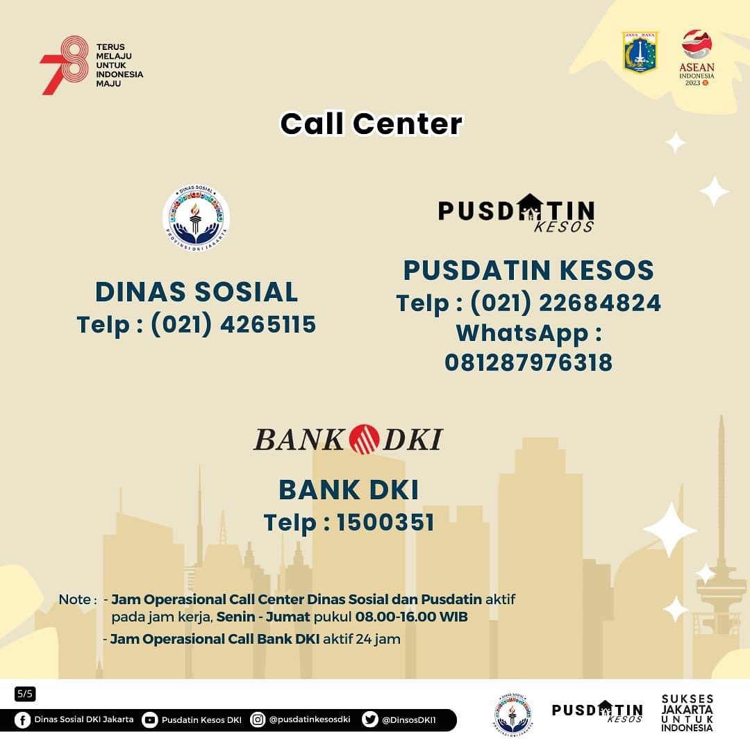 DKIJakarta's tweet photo. Untuk informasi lebih lengkapnya, simak infografis berikut ini ya!

Jangan lupa, untuk bagikan informasi ini ke kerabat dan sahabatmu.

Sumber: @DinsosDKI1 

#DKIJakarta #SuksesJakartauntukIndonesia #JagaJakarta #ASEANEpicentrumofgrowth #KLJ #KPDJ #KPARJ #KAJ #dinsosdki #data #dtks