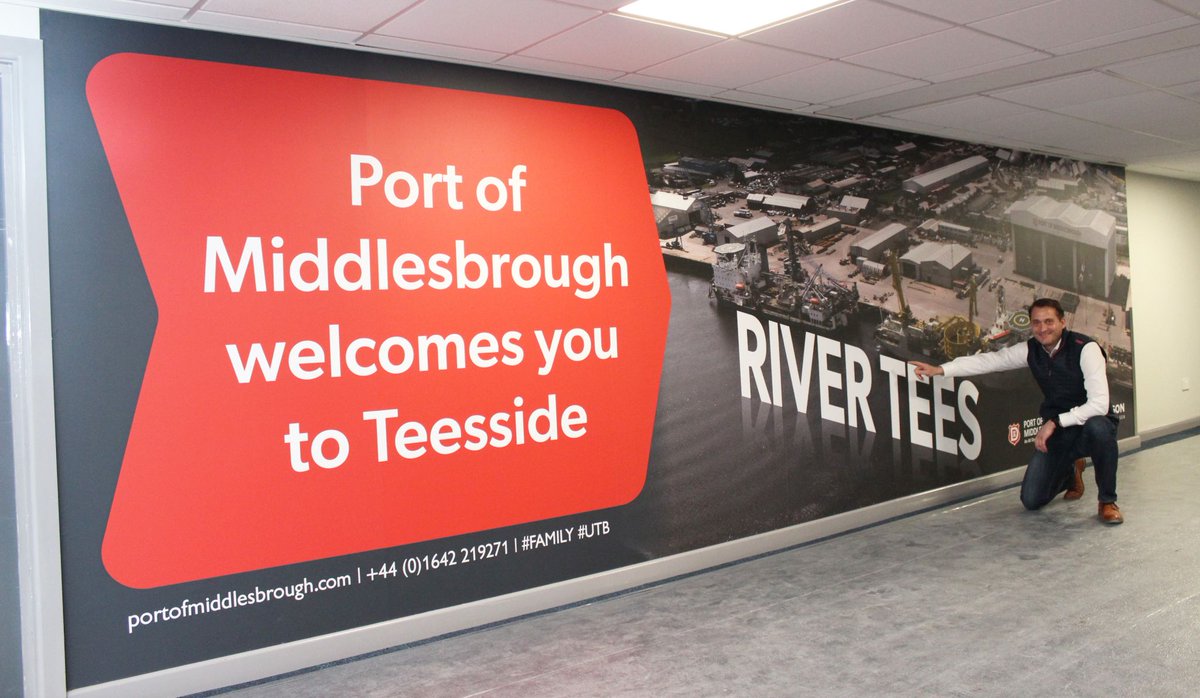 Are you jetting off for the summer period from Teesside International Airport?

On your return, make sure you look out for the Port of Middlesbrough banner in arrivals!

#MoreThanJustAPort #UTB #TalkingUpTeesside