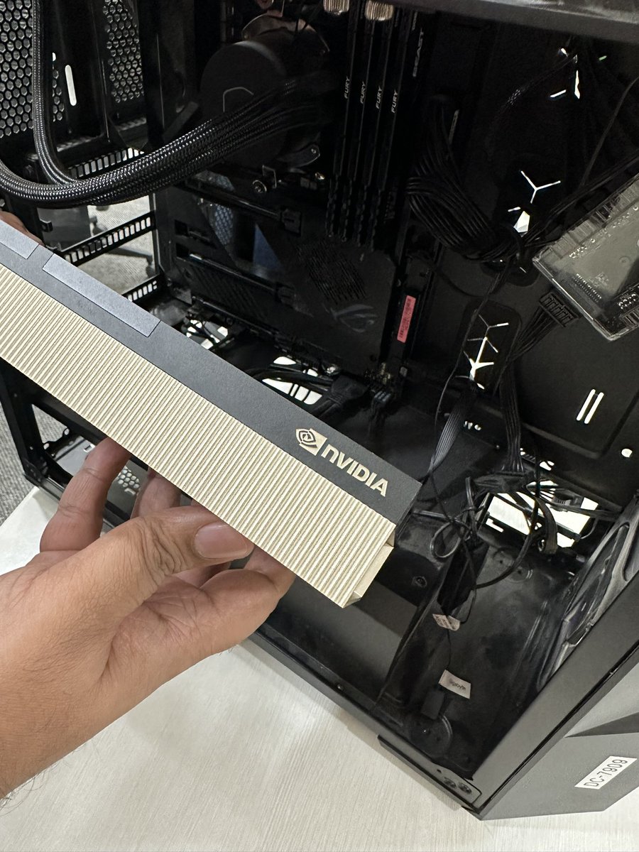 Guess who is going to run the Llama 2 model on a local machine! Nvidia A100 in the house 🔥