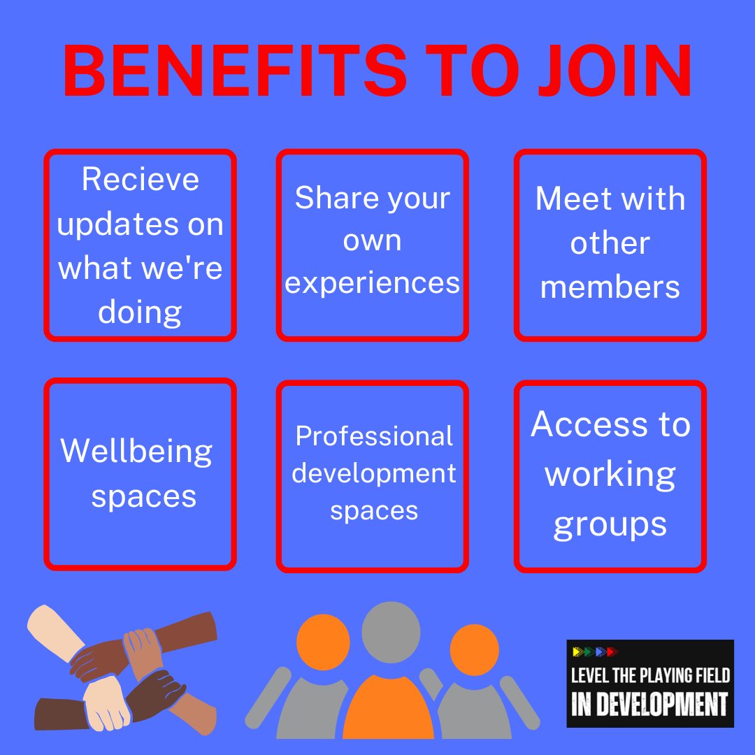 LpfDev's tweet image. GET INVOLVED!

For those of you that missed our post to join the LinkedIn community last week, here’s a reminder!

The benefits are vast!

#internationaldevelopment
#development
#peopleofcolour
#website
#LPFDev
#LinkedIn
#communitygroup