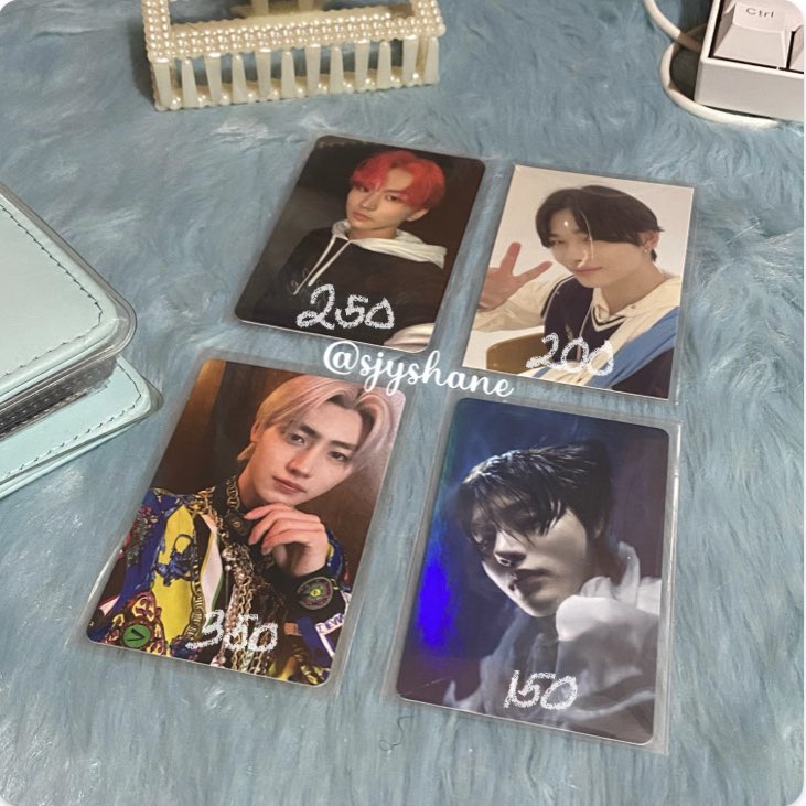 sjyshane's tweet photo. 𓂃 wts lfb enhypen pcs ph  ࣪   ˖ 𖦹
୨୧ #shaelling 𓂃୭̥ .ᐟ can tingi ~

𖤐 ₱ — in pic ; prio payo//3d dop
☆ all mint &amp; onhand, rcbyt: https://t.co/SuTpEFLedU

𓄴 reply or dm to claim

⌗ jungwon md1 luckydraw ni-ki enniversary enniv sunghoon versace soljack hologram pob db ld https://t.co/0vZuyrMtLd