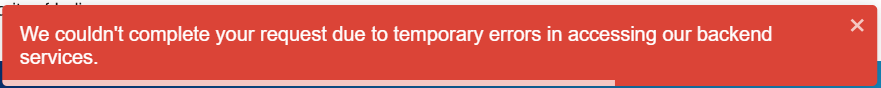 msatheesh84's tweet photo. @Aadhaar_Care 
Everytime we are getting an "error due to backend services" while checking enrollment status. Kindly address the issue and provide services. https://t.co/pKXF6RcR6u