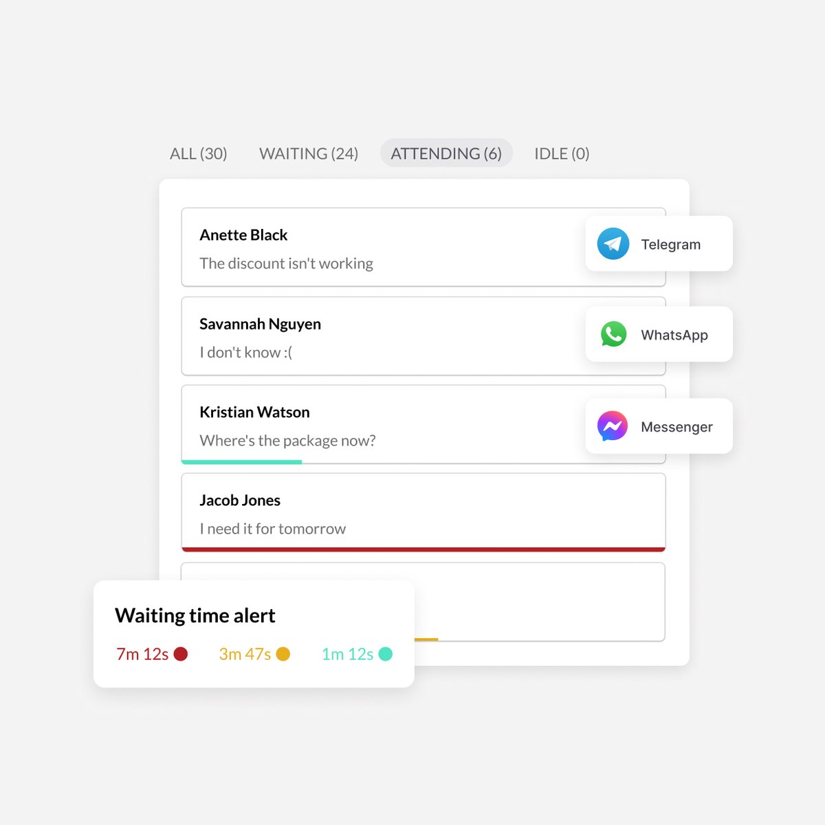 How can you boost CS efficiency? 🤷 With #asynchronous chat and all channels in one place, you can direct tickets to queues by query type, channel, region, and more. 💬 Find out more about Hubtype desk here 👇 hubs.ly/Q01YkCpj0
