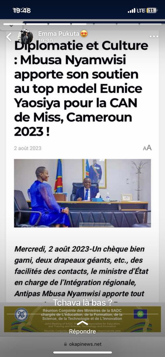 deesse_euns's tweet photo. A l’occasion de la can de miss qui se déroulera au Cameroun à Duala https://t.co/XtSs4lvGog