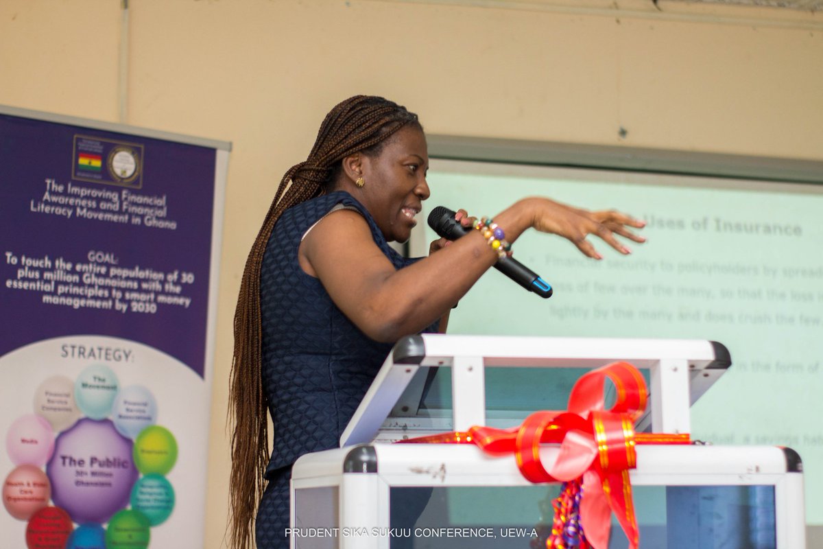 cfleafrica's tweet photo. #PrudentSikaSukuu Conference, University of Education, Winneba
Topic: Rethinking Insurance and Risk Management
Speaker: Judith Asamoah, Head Agency Development, @PruLifeGhana
#RethinkingPersonalFinancialManagement
#RethinkingInsurance #RoskManagement https://t.co/qe1gkV9KGe