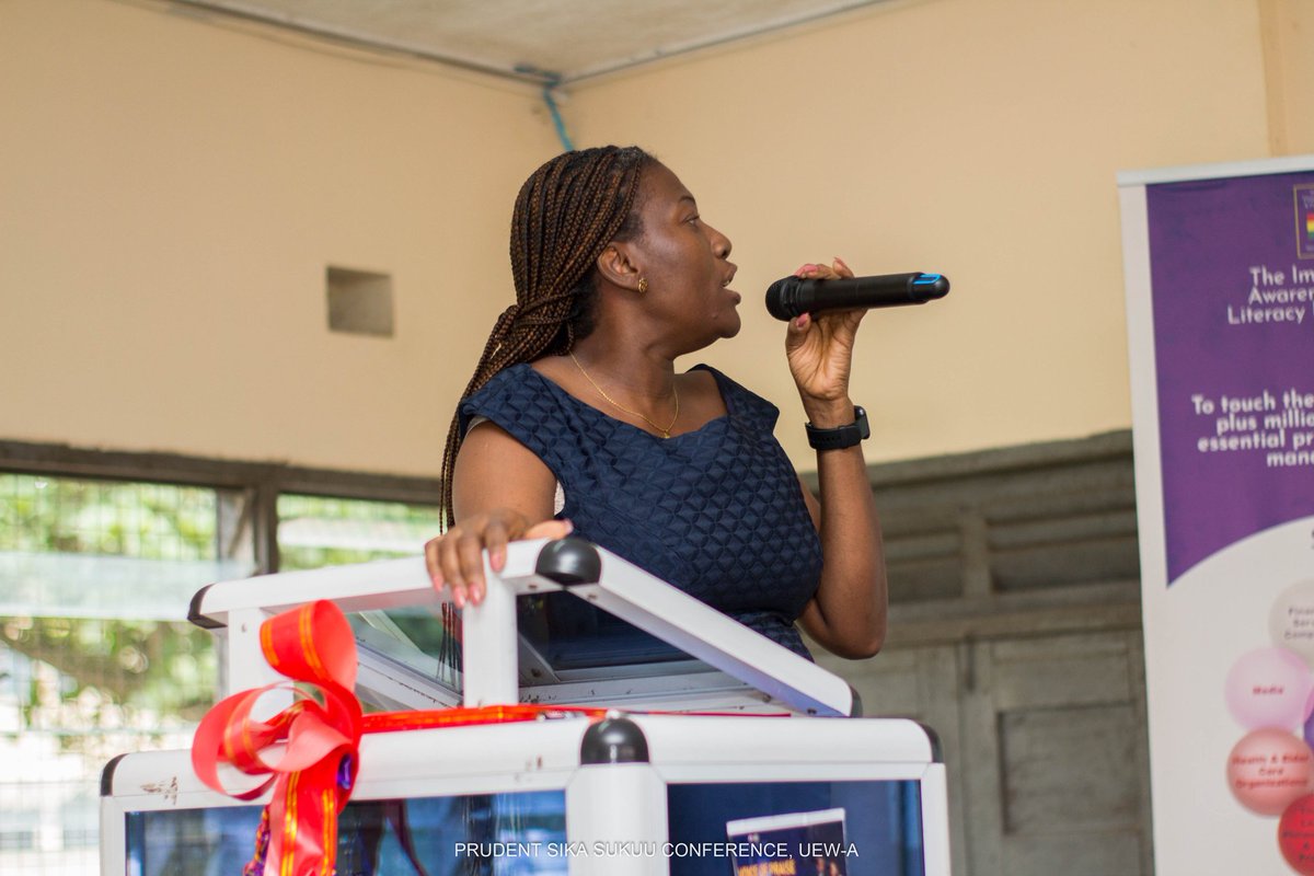 cfleafrica's tweet photo. #PrudentSikaSukuu Conference, University of Education, Winneba
Topic: Rethinking Insurance and Risk Management
Speaker: Judith Asamoah, Head Agency Development, @PruLifeGhana
#RethinkingPersonalFinancialManagement
#RethinkingInsurance #RoskManagement https://t.co/qe1gkV9KGe