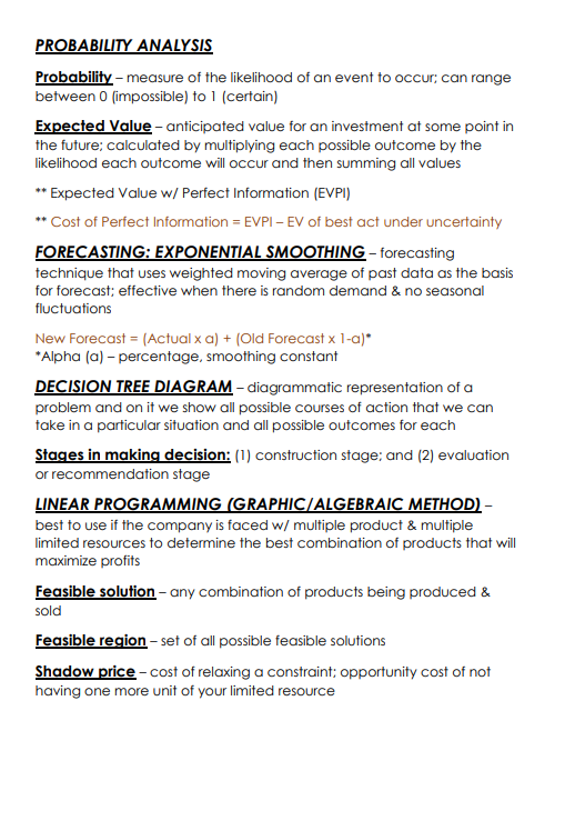 MAS: Quantitative Techniques📝 

(c) REO's HOs x Sir Rhad's discussion