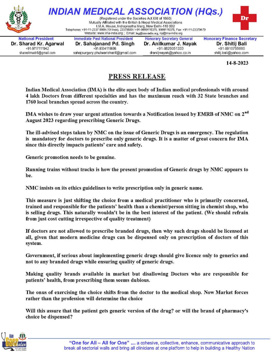 Indian Medical Association tweet media