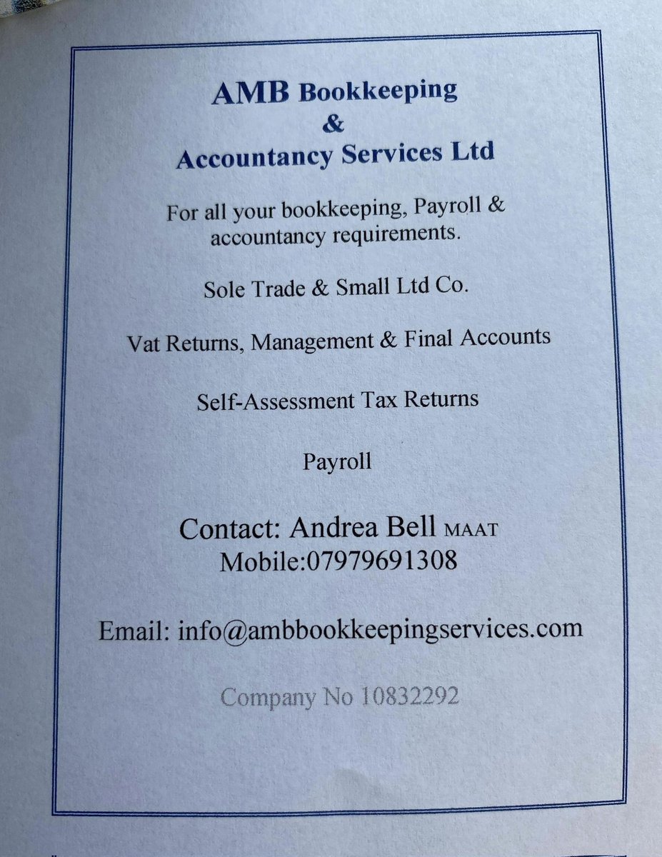 Shout out to more of our event sponsors! Without sponsors our race wouldn't be possible! So huge thanks to Jasmar Timber Products Ltd and AMB bookkeeping 🩵🤍🩵🤍