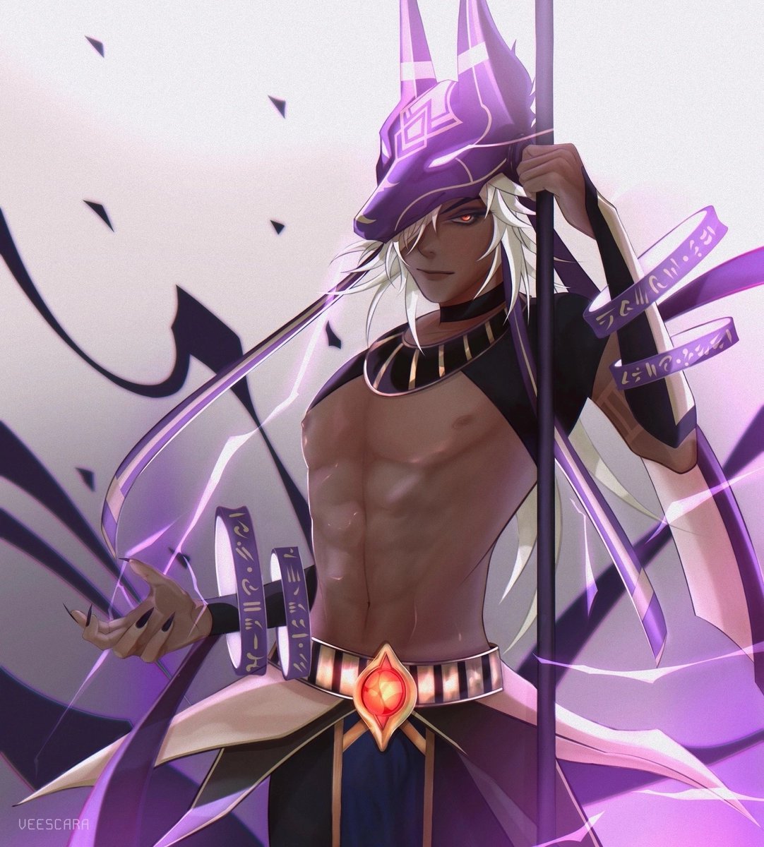 veescara's tweet photo. #Cyno #Genshin_Impact https://t.co/zvbkxn58qK