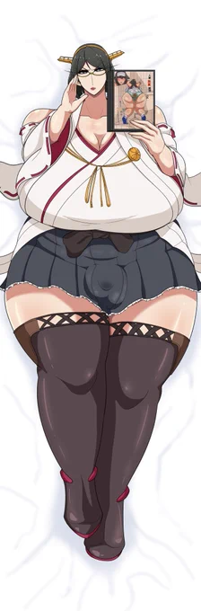 すけぶで描いたよ。抱き枕風。 