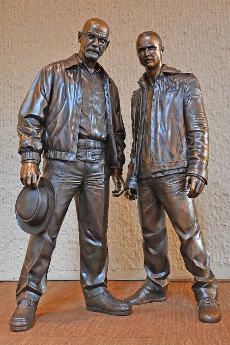 <a href="/s8n/">Satan</a> And 13 years after, They were drug dealers. Murderers. Disloyal criminals breaking almost every law imaginable.

And now there are statues of them in a proud hometown of Albuquerque, New Mexico.

The “Breaking Bad” team of Walter White and Jesse Pinkman (Bryan Cranston and Aaron