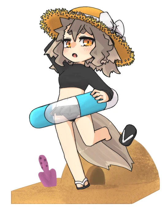 今日の泰山ちゃんです。  水着SD版