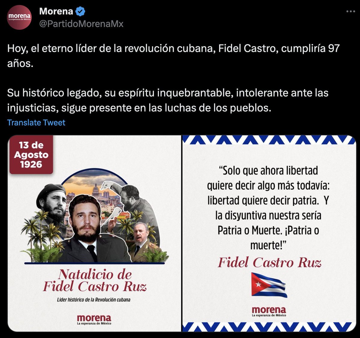 PC_NL_'s tweet photo. Por si les quedan dudas de a quién admira este gobierno y hacia dónde vamos si no hacemos fuerte a la oposición. Ahora tenemos cómo cambiar el rumbo, después será demasiado tarde.

Únete al Frente Amplio por México!
@PodermxXmx 
@SocCivilMx 
@FCN_mx 

https://t.co/2q3NCxcydM https://t.co/8mJzykk03B