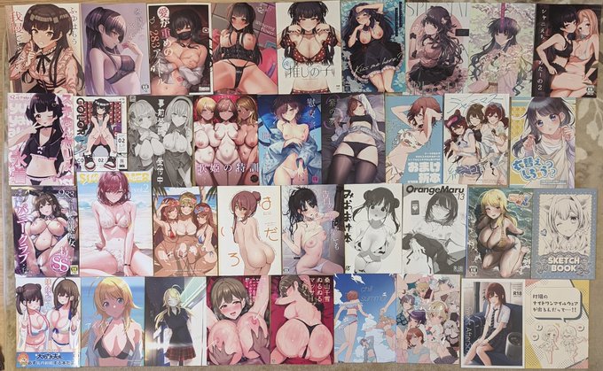 コミケ２日目の戦利品 https://t.co/SoE6sjNMGS