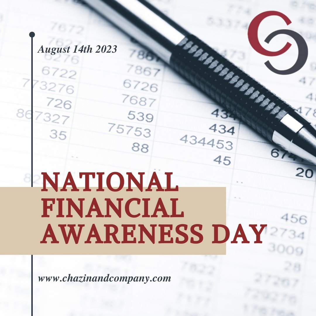 📢 It's Financial Awareness Day! 🤝 Chazin & Company is committed to empowering organizations with financial knowledge. Let's unlock the potential of your organization's finances together! 💼💰 #FinancialAwareness #NonprofitAccounting hubs.la/Q01-YnRy0