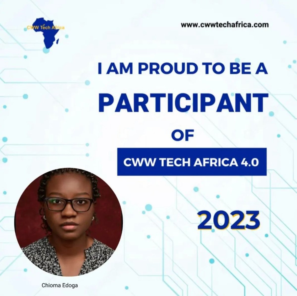 cwwtechafrica_'s tweet photo. It's the 6th and final week of the program, meet some of the beneficiaries of the ongoing CTA Cohort 4.0 program. One Africa!  Like and retweet! https://t.co/fUSluaz15w