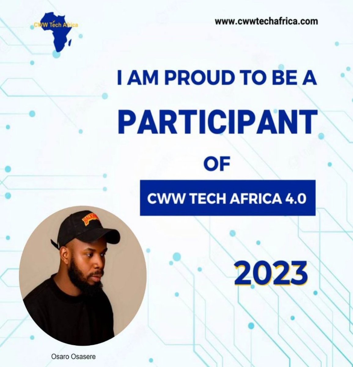 cwwtechafrica_'s tweet photo. It's the 6th and final week of the program, meet some of the beneficiaries of the ongoing CTA Cohort 4.0 program. One Africa!  Like and retweet! https://t.co/fUSluaz15w