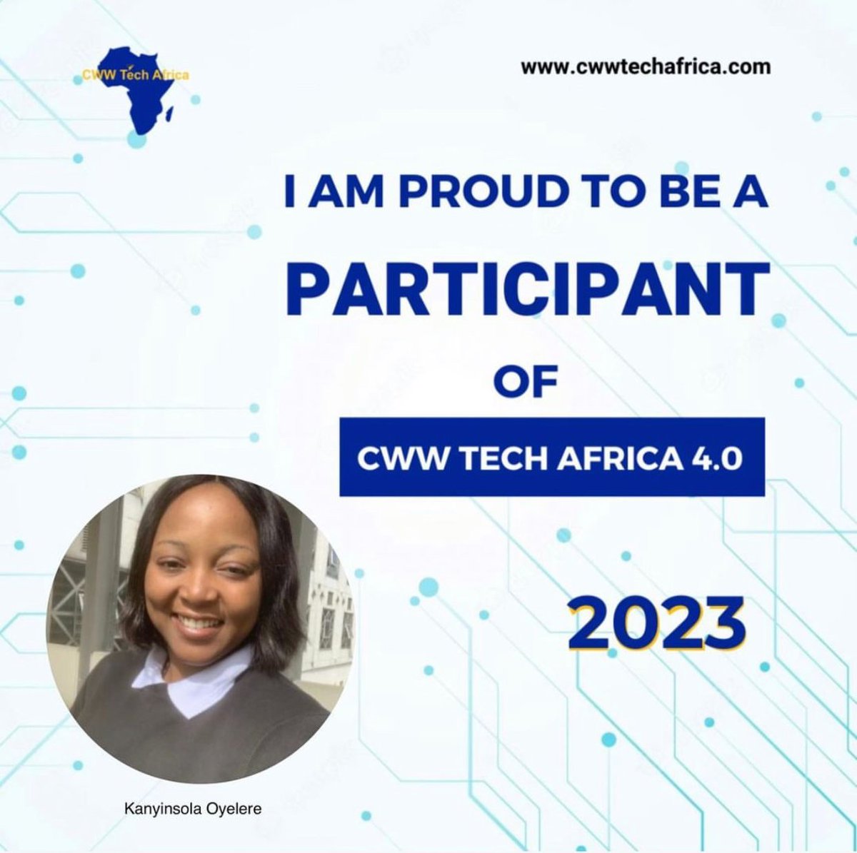 cwwtechafrica_'s tweet photo. It's the 6th and final week of the program, meet some of the beneficiaries of the ongoing CTA Cohort 4.0 program. One Africa!  Like and retweet! https://t.co/fUSluaz15w