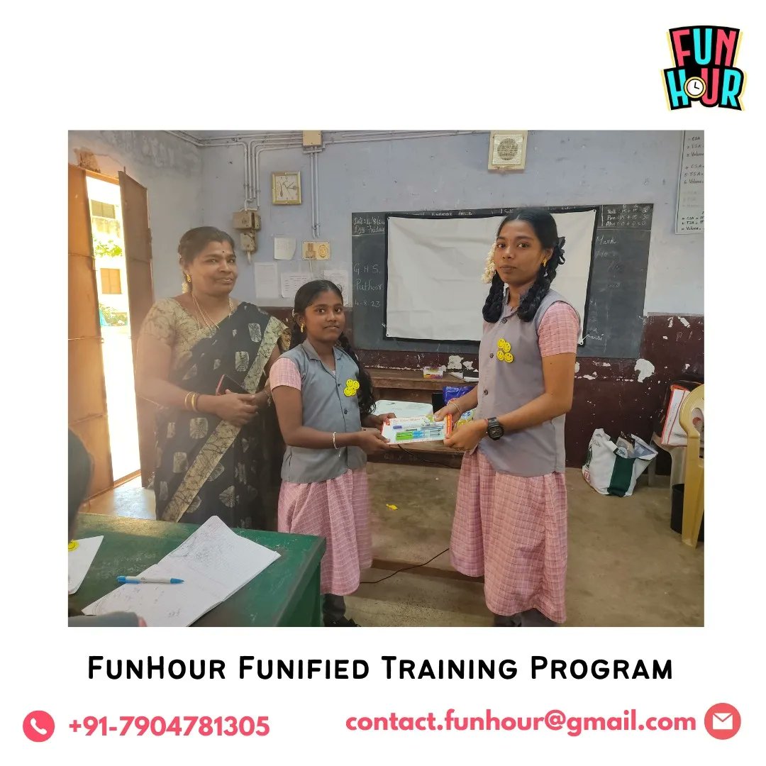 FunHourOfficial's tweet image. We're happy to share the completion of our 1-day Funified Training Program held at the GHS, Puthur - Nagercoil. We are grateful for the enthusiastic participation of students in #Career analysis and #softskills activities.

#FunHour #careerguidance #personaldevelopment