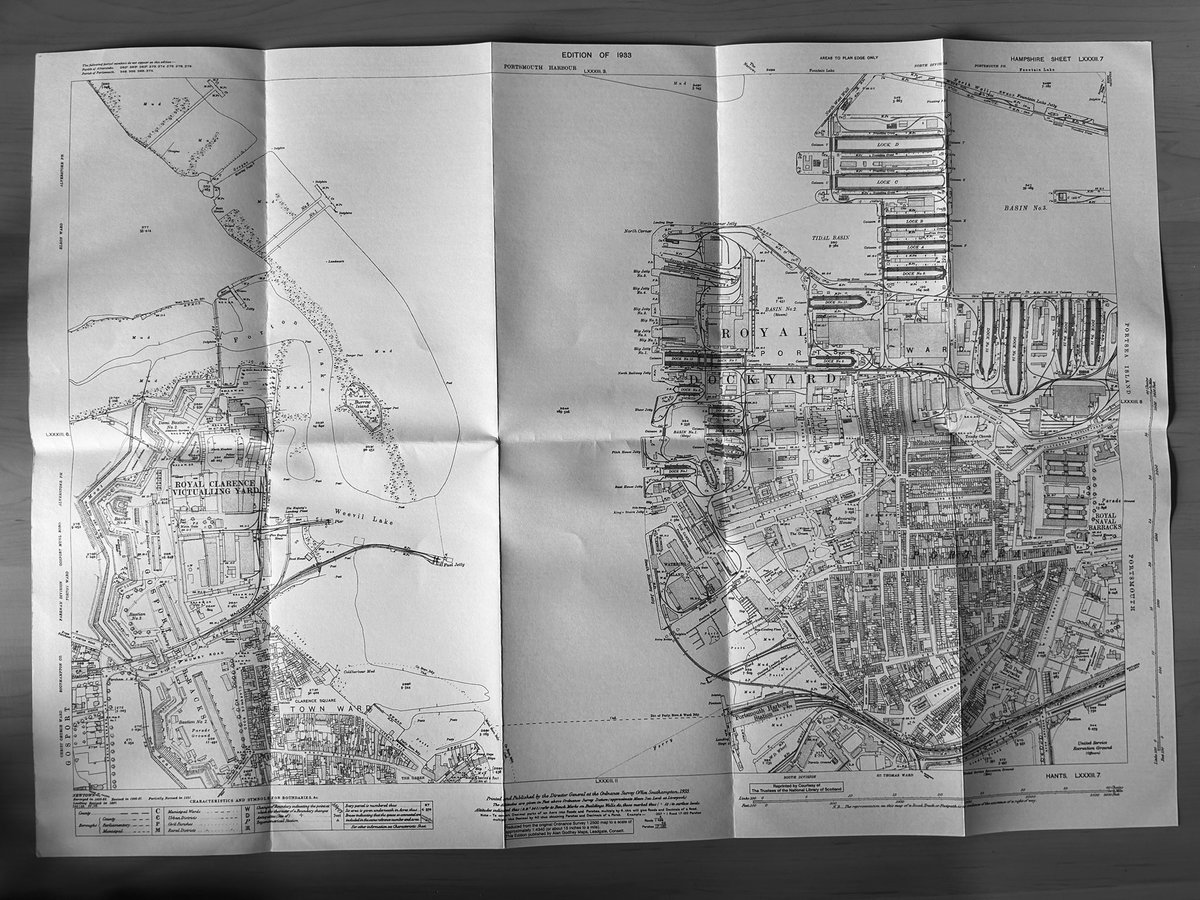 indigozuluink's tweet image. Very cute map of old Portsmouth. A copy dating back to 1931! 

Crying out for some artwork…any suggestions ? If I pick yours, I may well just send it to you 😃

#mapart #inkdrawing #militaryart #portsmouth #historicdockyard #hmnbportsmouth #hmsvictory #hmswarrior #maryrose