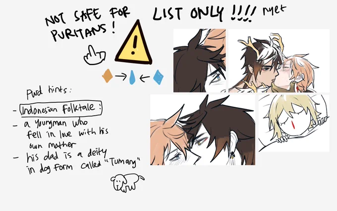 /climax pic/
same warning with before. 
🔶→💧← 🔷
for list only.
enjoy.
 https://t.co/1S0ezJnri0 