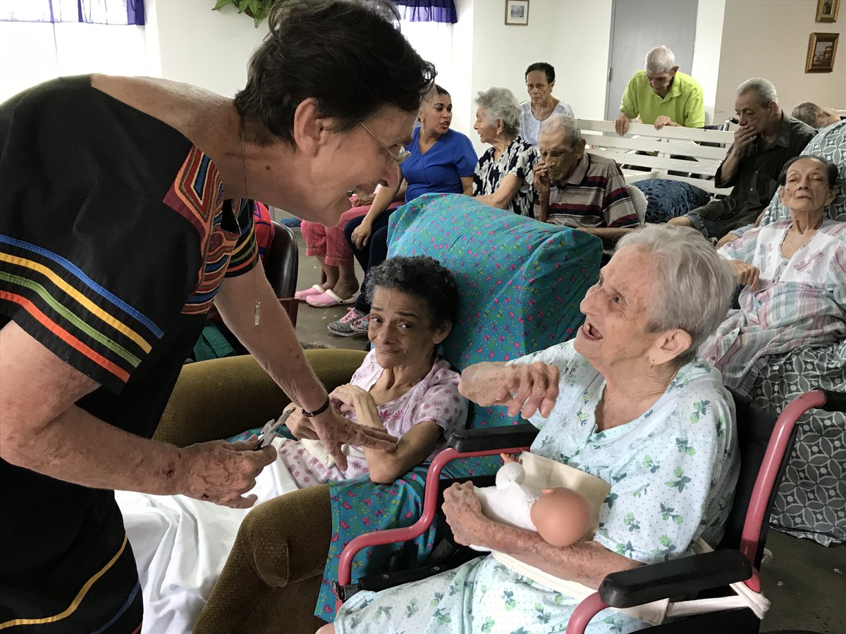 MaryknollSister's tweet photo. Sister Gerri works with the New Life Foundation in #Panama , which operates a residential care facility for about 80 elderly men and women in need coming from all over the country.❤️😥
Learn more https://t.co/5wB4MSC8x1
#maryknollsisters #oneearthcommunity https://t.co/qi1lFN9upw