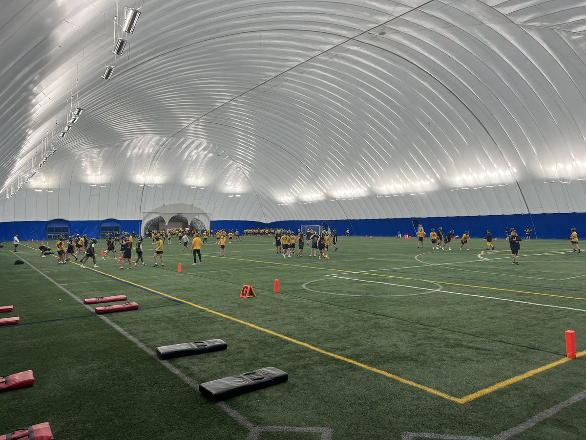 There’s no such thing as rainy day blues <a href="/uwoshkosh/">UW-Oshkosh</a>! We love our dome!