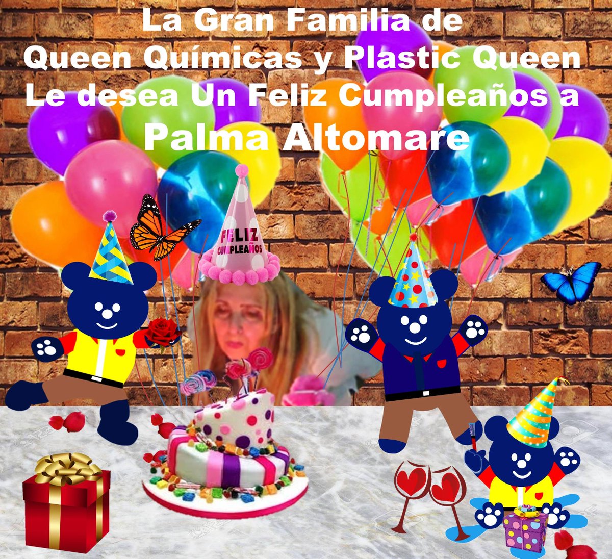 oficolores's tweet photo. #efemerides #efemeride #libreriasvenezuela #libreriasvalencia #feriaescolar2018 #productos #productosescolares #pegaescolar #pega #pegas #pinturas #pinturaalfrio #pintadedos #14Ago La Gran Familia de Queen Químicas y Plastic Queen le desea Un Feliz Cumpleaños a Palma Altomare https://t.co/0scDb7CWic