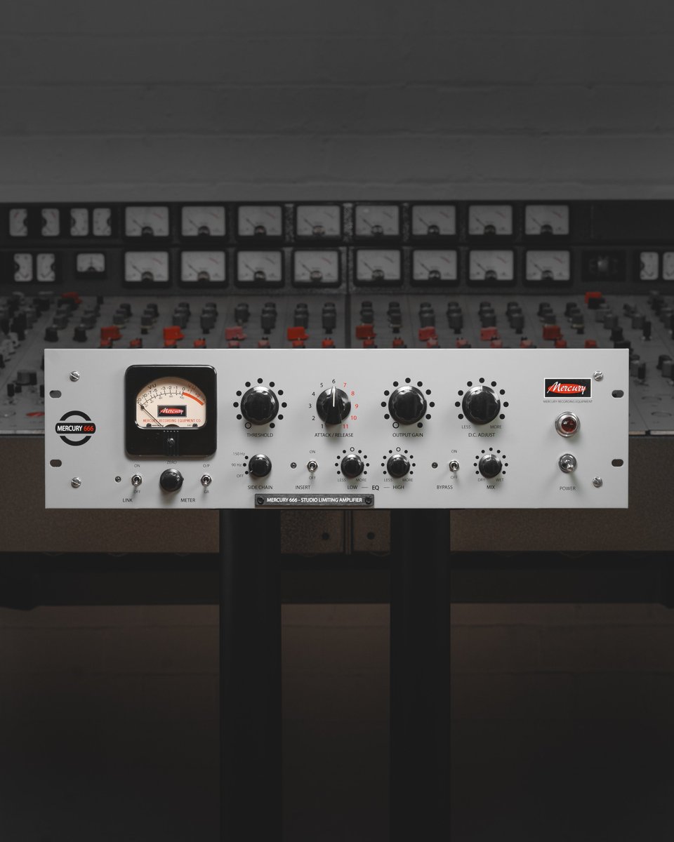 Mercury 666 Mk1 Limiter/Compressor now in stock!😍

One of the most impressive units we had the pleasure of demoing at NAMM'23, the Mercury 666 is a glorious recreation of the illusive and somewhat mysterious Fairchild 666. Shop now 👉 bit.ly/3YAjnm1