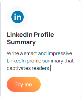 TomcoAI's tweet photo. Are you stuck on how to write your LinkedIn profile summary? Don't sweat it! #TomcoAI has a guided template that makes it a breeze. Just a few clicks and you'll have a summary guaranteed to captivate readers. #LinkedIn #AI #ContentGeneration https://t.co/IpJLY9Koei https://t.co/WQViBPFkyz