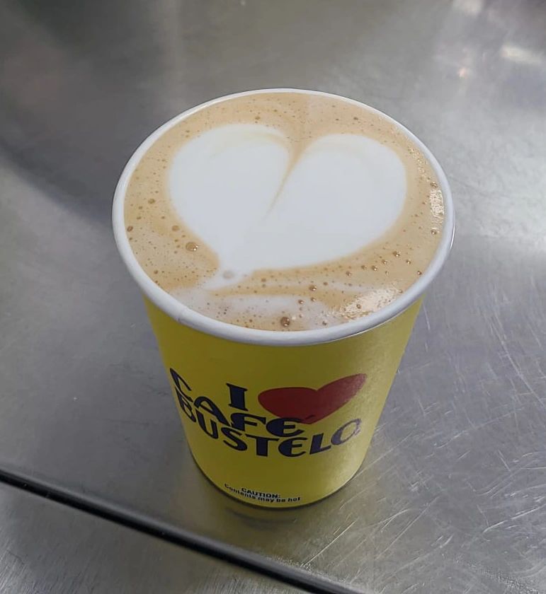 🥶❄️ Dallas is shivering at 98 degrees! 🌬️🥶 Warm up at Bella Flan with our yummy Cuban coffee ☕️🇨🇺. Don't forget to bring your buddies – the more, the merrier! 🤗 #ColdWave #WarmUp #BellaFlan #CubanCoffee
